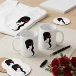 Vector Silueta Premium Amy Winehouse para Sublimación