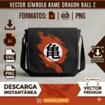 Vector Símbolo Kame Dragon Ball Z para Sublimación
