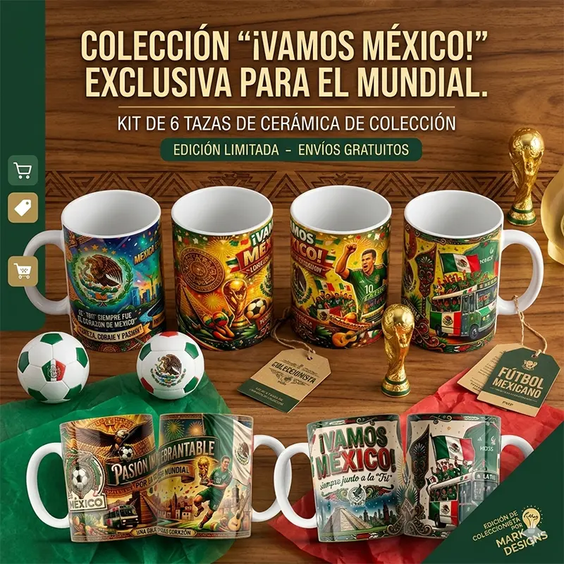 pack-6-plantillas-para-tazas-selección-de-méxico-sublimación-png Pack 6 Plantillas para Tazas Selección de México - Sublimación PNG