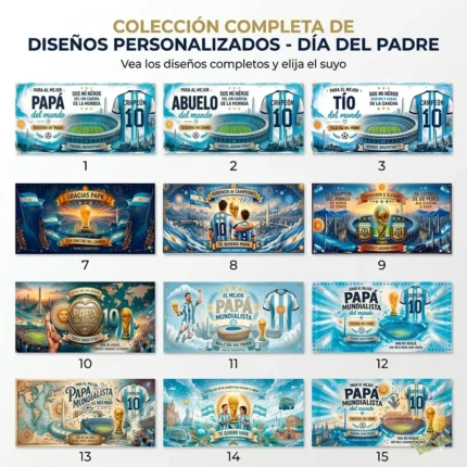 plantillas tazas dia del padre argentino mundialista png