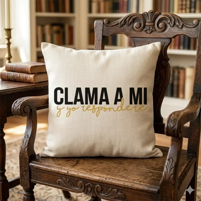 Clama a Mí y Yo Responderé – Vector Cristiano para Sublimar