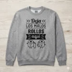 Deja los Malos Rollos Aquí – Vector Divertido con Papel Higiénico para Sublimar