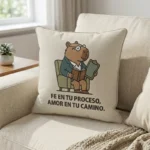 Fe en tu Proceso, Amor en tu Camino – Vector Cristiano Capibara Psicólogo para Sublimar