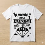 La Mente es como un Paracaídas Solo Funciona si se Abre – Frase Motivacional para Sublimar
