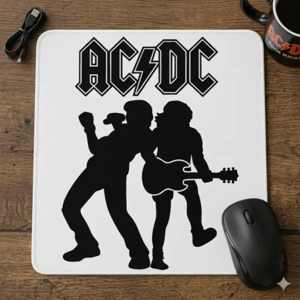 Vector AC/DC Rock Heavy Metal para Estampado y Corte