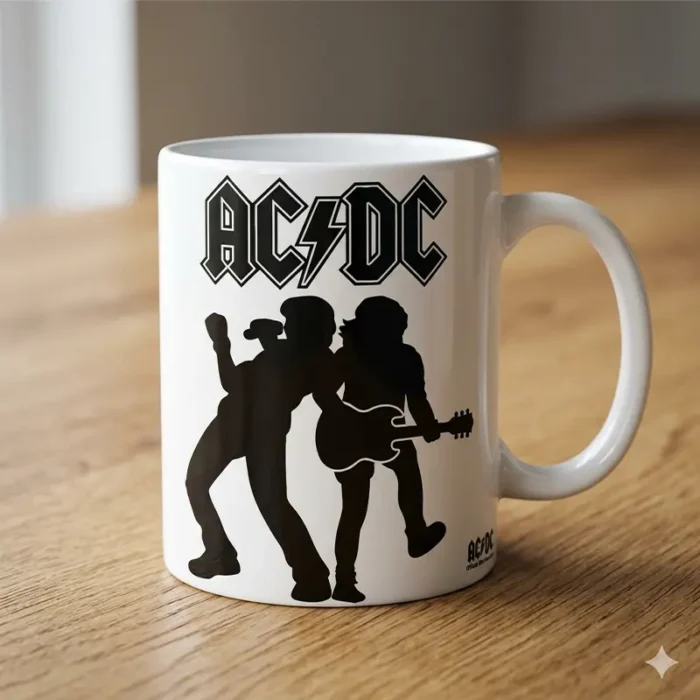 Vector AC/DC Rock Heavy Metal para Estampado y Corte