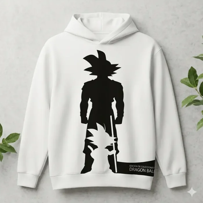 Vector Anime DBZ Goku Fusion Silhouette Pack Digital