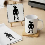 Vector Anime DBZ Goku Fusion Silhouette Pack Digital