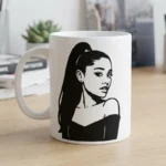 Vector Ariana Grande Música Pop para Estampado y Corte