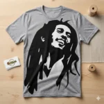 Vector Bob Marley Reggae Música para Estampado y Corte
