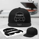 Vector Compton Frase Rap Hip Hop para Estampado y Corte