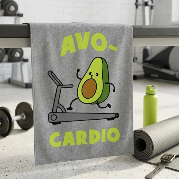 Vector Fitness Avo-Cardio Aguacate Gym Pack Digital para Sublimación