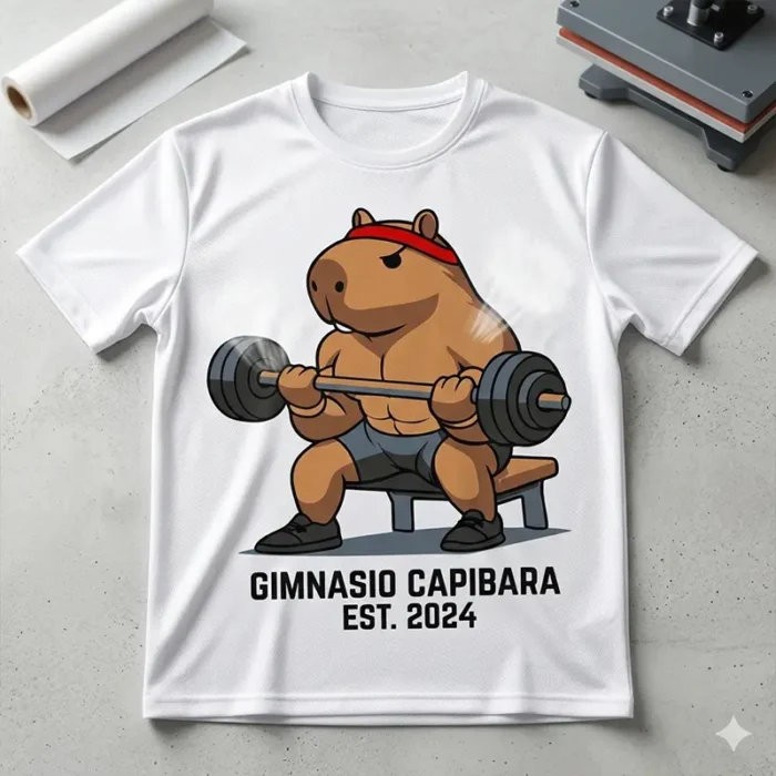 Vector Fitness Capybara Gym Hero Carpincho Pack Digital