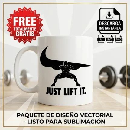 Vector Fitness Free Just Lift It Pipa Gym Pack Digital