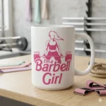 Vector Fitness I'm a Barbell Girl Gym Pack Digital de Sublimación - Image 3