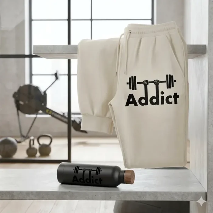 Vector Fitness Lifting Addict Gym Pack Digital de Sublimación