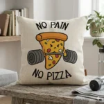 Vector Fitness No Pain No Pizza Gym Pack Digital para Sublimación