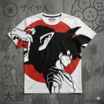 Vector Goku y Ozaru Dragon Ball Anime para Estampado y Corte