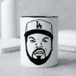 Vector Ice Cube Rap Hip Hop West Coast para Estampado y Corte