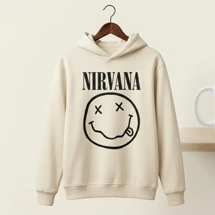 Vector Nirvana Grunge Rock para Estampado y Corte
