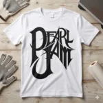 Vector Pearl Jam Grunge Rock Logo para Estampado y Corte