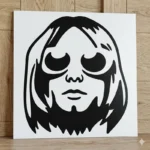 Vector Stencil Premium Kurt Cobain Rock Grunge Pack Digital