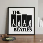 Vector The Beatles Rock Abbey Road para Estampado y Corte