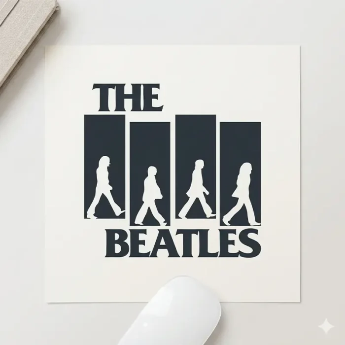 Vector The Beatles Rock Abbey Road para Estampado y Corte