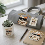 Chill Cat – Cool Lucky Cat Vector for Sublimation