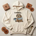 Loading... – Vector Perezoso para Sublimar
