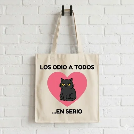 Los Odio a Todos... En Serio – Vector Gato para Sublimar