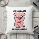 Me Fallaste Coca Cola Zero – Vector Chanchito para Sublimar