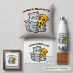 Mi Único Gran Amor – Vector Mapache para Sublimar