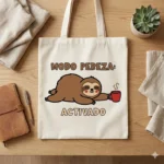 Modo Pereza: Activado con Café – Vector Perezoso para Sublimar