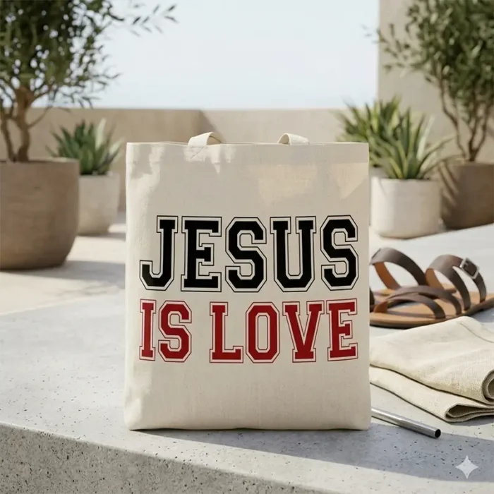 Jesus Is Love – Vector Cristiano para Sublimar - Imagen 3