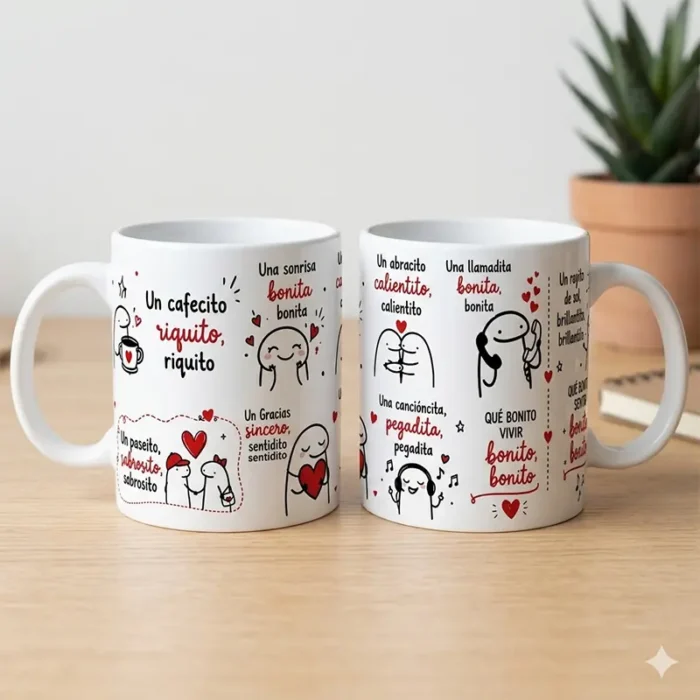 Plantilla PNG para Taza Flork Canción Viral Bonito Bonito para Sublimación - Imagen 2