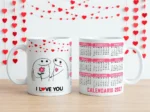 plantilla para taza de flork para enamorados 2027